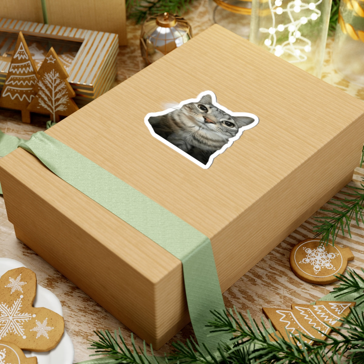 Traumatized Cat Sticker